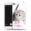 Дизайнерский пластиковый чехол для Lenovo S90 Котята