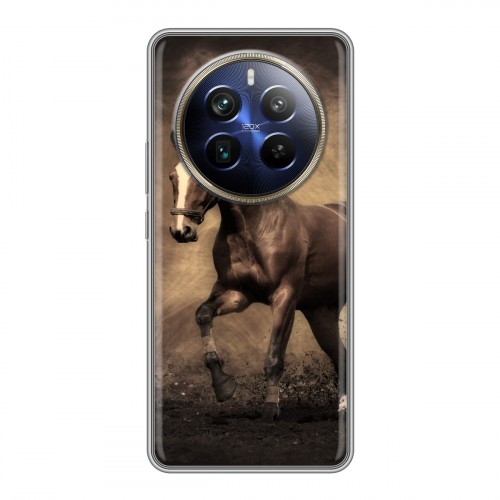 Дизайнерский силиконовый чехол для Realme 12 Plus 5G Лошади