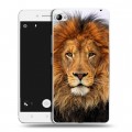 Дизайнерский пластиковый чехол для Lenovo S90 Львы