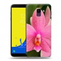 Дизайнерский пластиковый чехол для Samsung Galaxy J6 Орхидеи