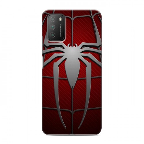 Дизайнерский пластиковый чехол для Xiaomi Poco M3 Человек-паук