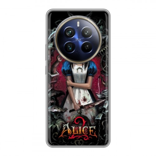 Дизайнерский силиконовый чехол для Realme 12 Plus 5G Alice Madness Returns