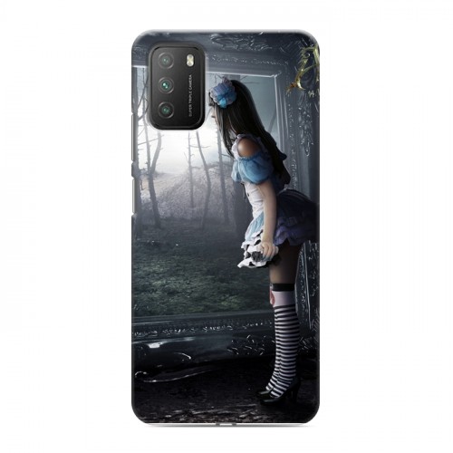 Дизайнерский пластиковый чехол для Xiaomi Poco M3 Alice Madness Returns