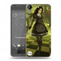 Дизайнерский пластиковый чехол для HTC Desire 530 Alice Madness Returns