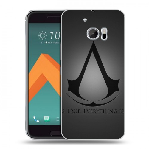 Дизайнерский пластиковый чехол для HTC 10 Assassins Creed