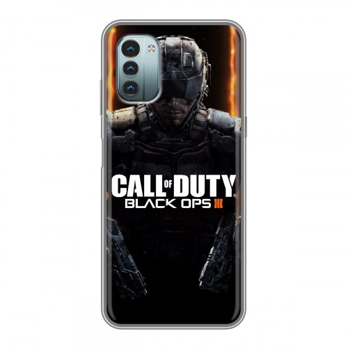 Дизайнерский силиконовый чехол для Nokia G11 Call of duty