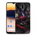 Дизайнерский силиконовый чехол для Nokia 2.3 Dota 2