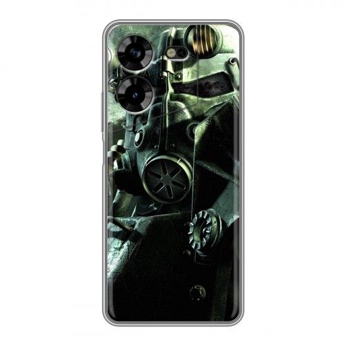 Дизайнерский силиконовый чехол для Tecno Pova 5 4G Fallout