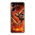 Дизайнерский силиконовый чехол для Tecno Pova 5 4G Mortal Combat