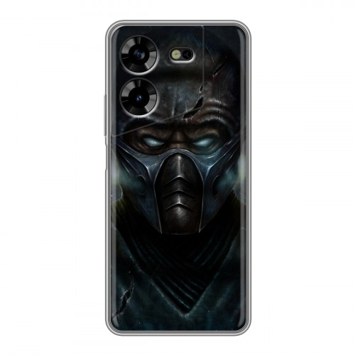 Дизайнерский силиконовый чехол для Tecno Pova 5 4G Mortal Combat