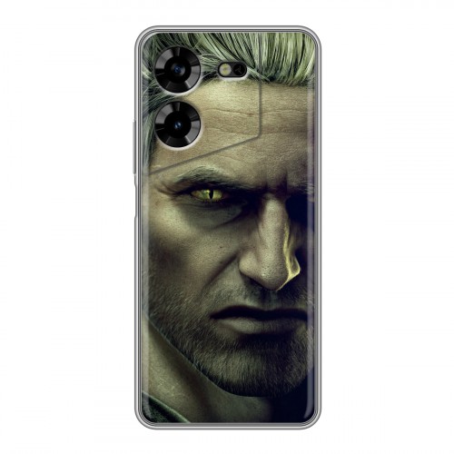 Дизайнерский силиконовый чехол для Tecno Pova 5 4G Witcher