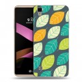 Дизайнерский силиконовый чехол для LG X Style Царство листьев