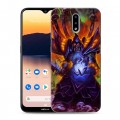 Дизайнерский силиконовый с усиленными углами чехол для Nokia 2.3 World of warcraft