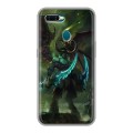 Дизайнерский пластиковый чехол для OPPO AX7 World of warcraft