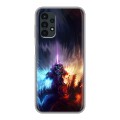 Дизайнерский силиконовый чехол для Samsung Galaxy A13 4G World of warcraft