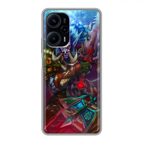 Дизайнерский силиконовый чехол для XIaomi Poco F5 World of warcraft