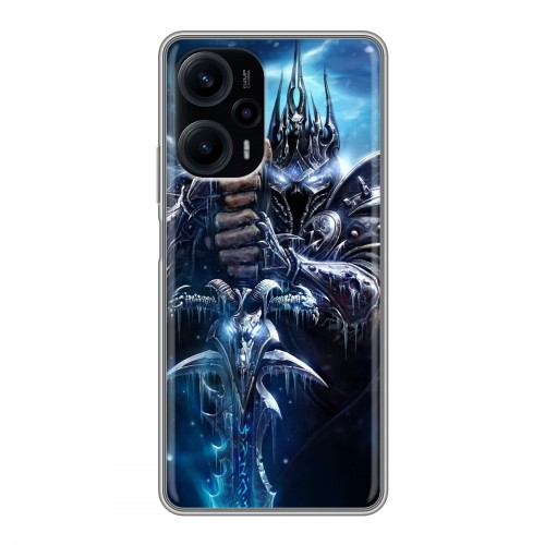 Дизайнерский силиконовый чехол для XIaomi Poco F5 World of warcraft