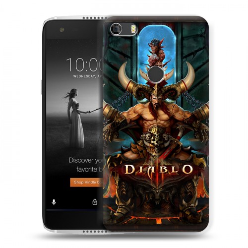 Дизайнерский силиконовый чехол для Alcatel Idol 5S Diablo