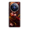 Дизайнерский силиконовый чехол для Realme 12 Plus 5G Dota 2