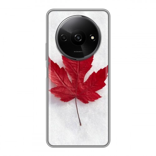 Дизайнерский силиконовый чехол для Xiaomi RedMi A3 Флаг Канады