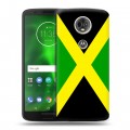 Дизайнерский пластиковый чехол для Motorola Moto E5 Plus Флаг Ямайки