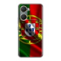 Дизайнерский силиконовый чехол для Vivo Y03 Флаг Португалии
