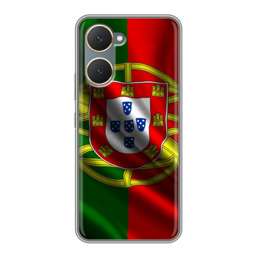 Дизайнерский силиконовый чехол для Vivo Y03 Флаг Португалии