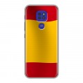 Дизайнерский силиконовый чехол для Motorola Moto G9 Play Флаг Испании