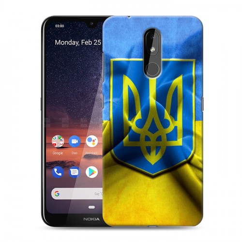 Дизайнерский силиконовый чехол для Nokia 3.2 Флаг Украины
