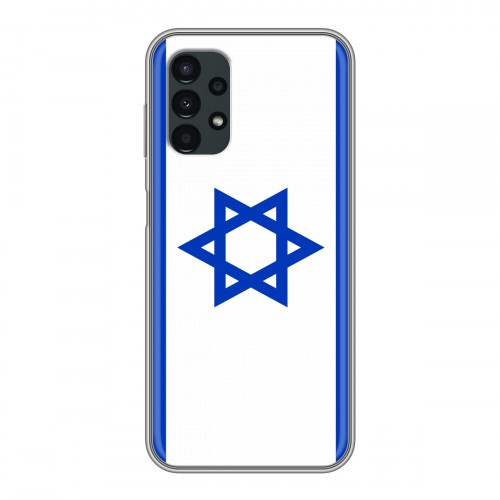 Дизайнерский силиконовый чехол для Samsung Galaxy A13 4G Флаг Израиля