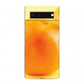Дизайнерский пластиковый чехол для Google Pixel 6 Апельсины