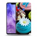 Дизайнерский пластиковый чехол для Huawei Nova 3i Кексы