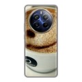 Дизайнерский силиконовый чехол для Realme 12 Plus 5G Кофе напиток