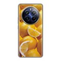 Дизайнерский силиконовый чехол для Realme 12 Plus 5G Лимон