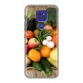 Дизайнерский силиконовый чехол для Motorola Moto G9 Play Овощи