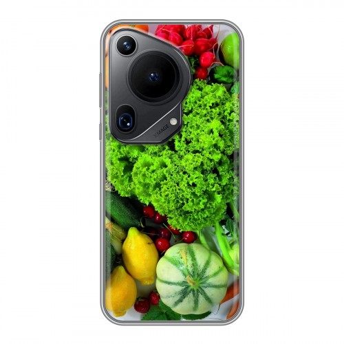 Дизайнерский силиконовый чехол для Huawei Pura 70 Ultra Овощи