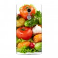 Дизайнерский пластиковый чехол для Xiaomi RedMi Note 4 Овощи