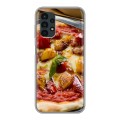 Дизайнерский силиконовый чехол для Samsung Galaxy A13 4G Пицца