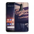 Дизайнерский силиконовый чехол для Nokia 3.2 Carlsberg