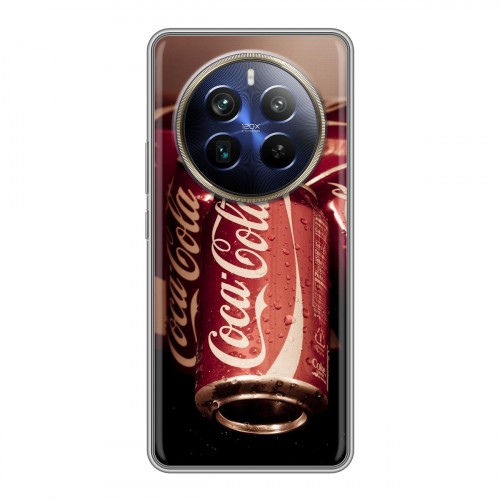 Дизайнерский силиконовый чехол для Realme 12 Plus 5G Coca-cola