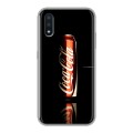 Дизайнерский силиконовый чехол для Samsung Galaxy M01 Coca-cola