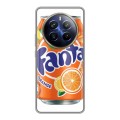 Дизайнерский силиконовый чехол для Realme 12 Plus 5G Fanta