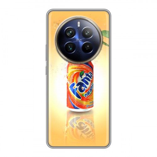 Дизайнерский силиконовый чехол для Realme 12 Plus 5G Fanta