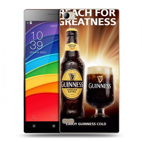 Дизайнерский пластиковый чехол для Lenovo Vibe X2 Pro Guinness