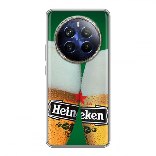 Дизайнерский силиконовый чехол для Realme 12 Plus 5G Heineken