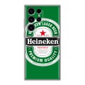 Дизайнерский силиконовый чехол для Samsung Galaxy S24 Ultra Heineken