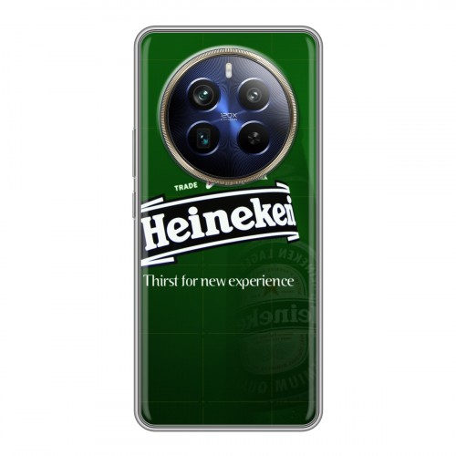 Дизайнерский силиконовый чехол для Realme 12 Plus 5G Heineken