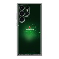 Дизайнерский силиконовый чехол для Samsung Galaxy S24 Ultra Heineken