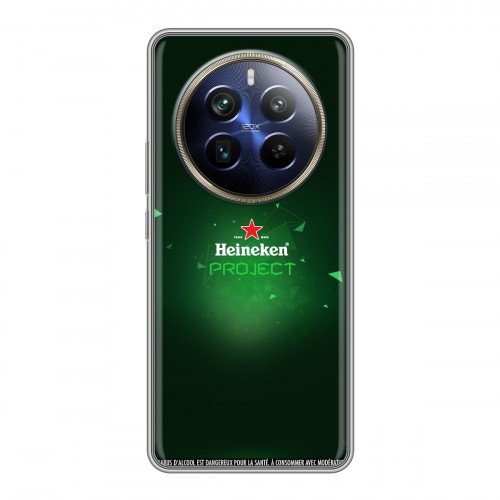 Дизайнерский силиконовый чехол для Realme 12 Plus 5G Heineken