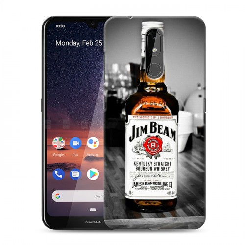 Дизайнерский силиконовый чехол для Nokia 3.2 Jim Beam